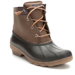 NEW Sperry Women's All Weather Water Resistant Syren Gulf Duck Boots NWOB